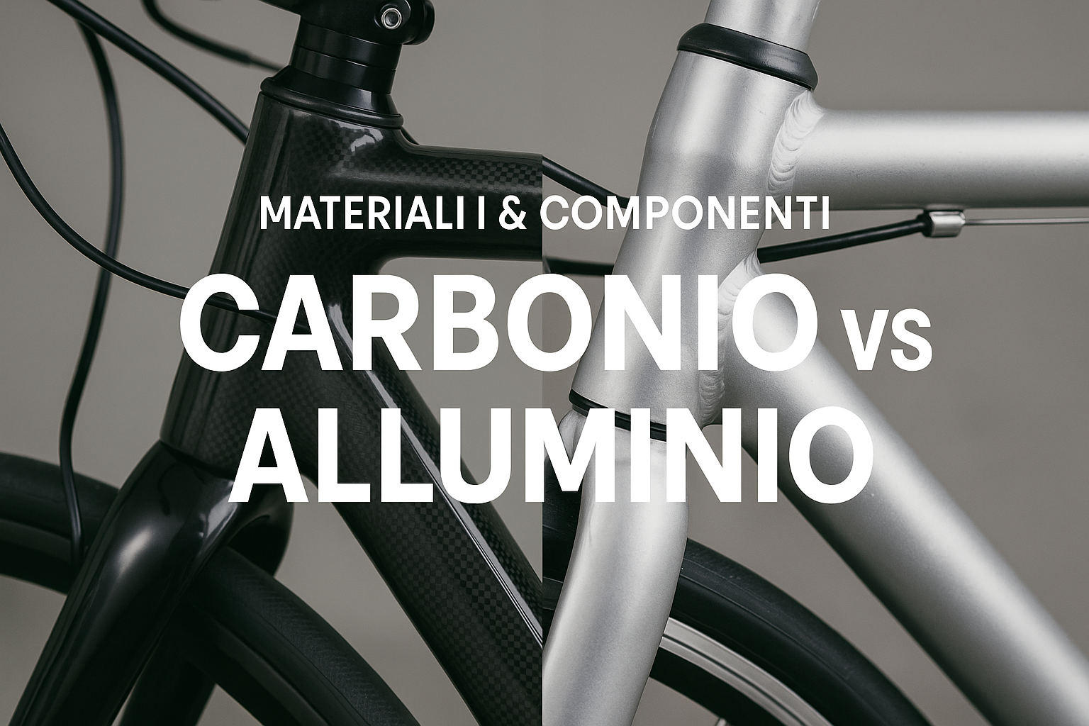 Materiali & Componenti: Carbonio vs Alluminio